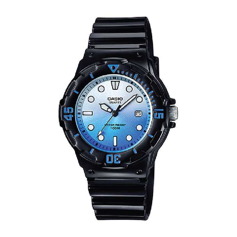 Đồng hồ Casio Nữ Mặt Xanh Chống Nước 100m – LRW-200H-2EVDR Chính Hãng
