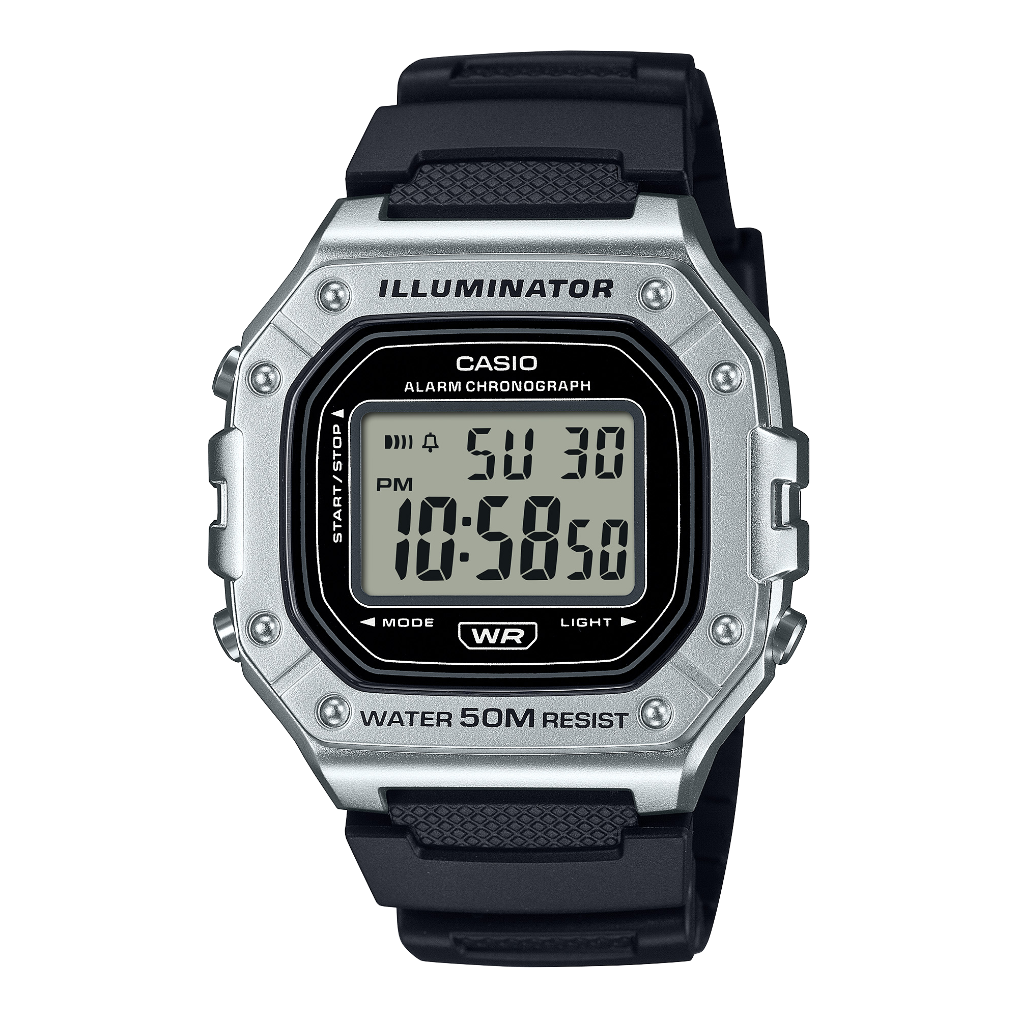 Đồng hồ Casio Nam W-218HM-7AVDF Điện Tử Dây Nhựa Mặt Số Dễ Đọc - Chính Hãng, Bảo Hành tại Thủ Đức
