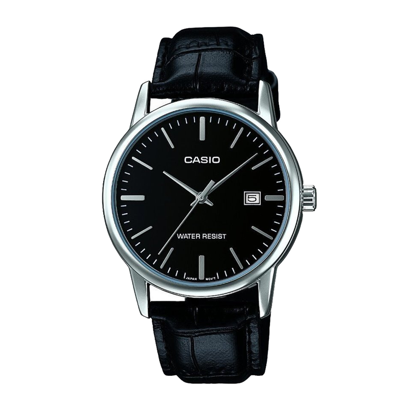 Đồng hồ Casio Nam MTP-V002L-1AUDF Dây Da Mặt Tròn Đi Làm Đi Tiệc - Chính Hãng, Bảo Hành tại Thủ Đức