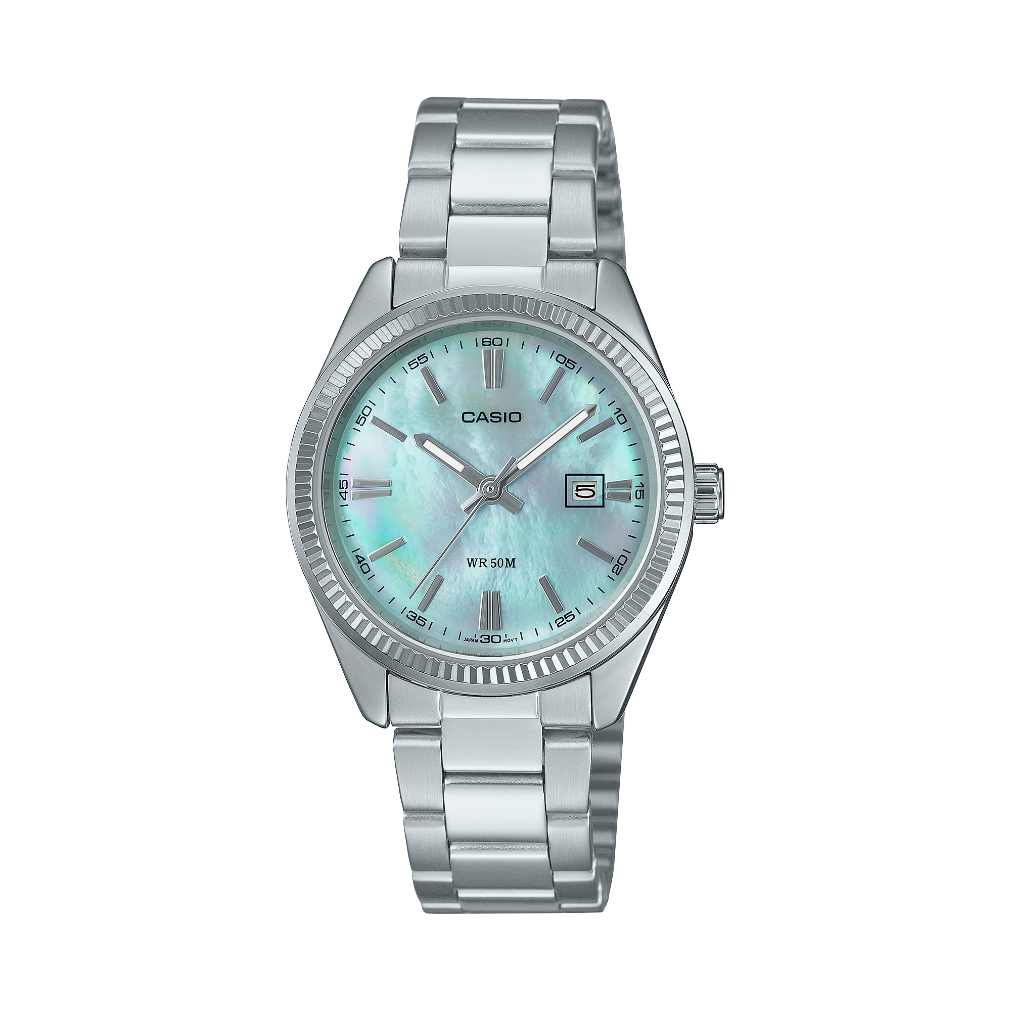 Đồng hồ Casio Nữ LTP-1302DS-2AVDF Dây Inox Mặt Tròn Sang Nhã - Chính Hãng, Bảo Hành tại Thủ Đức