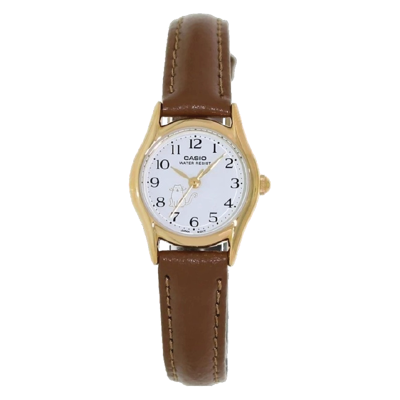 Đồng hồ Casio Nữ LTP-1094Q-7B8RDF Mặt Trắng Dây Da Nhẹ Tay - Chính Hãng tại Chợ Thủ Đức