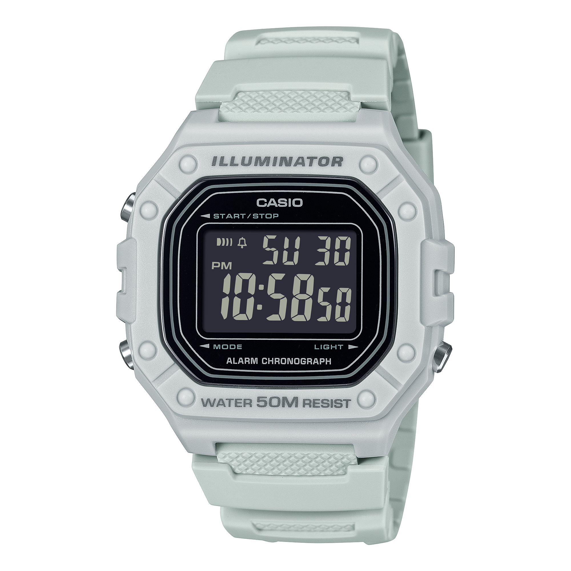 Đồng hồ Casio Nam W-218H-8BVDF Điện Tử Dây Nhựa Siêu Nhẹ Mỏng Gọn - Chính Hãng tại Thủ Đức