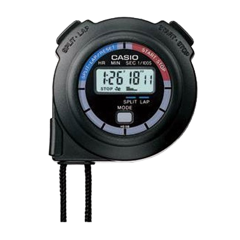 Đồng hồ Casio HS-3V-1BRDT Bấm Giờ Cầm Tay Có Dây Đeo Cổ - Chính Hãng, Bảo Hành tại Thủ Đức
