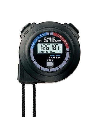 Đồng hồ Bấm Giờ Casio HS-3V-1RDT Có Dây Đeo Cổ Cho Sân Tập - Chính Hãng, Bảo Hành tại Thủ Đức