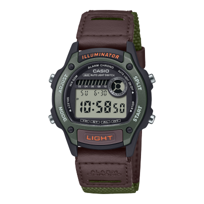 Đồng hồ Casio Nam W-220HF-3AVDF Điện Tử Thể Thao Dây Êm - Chính Hãng, Bảo Hành tại Thủ Đức