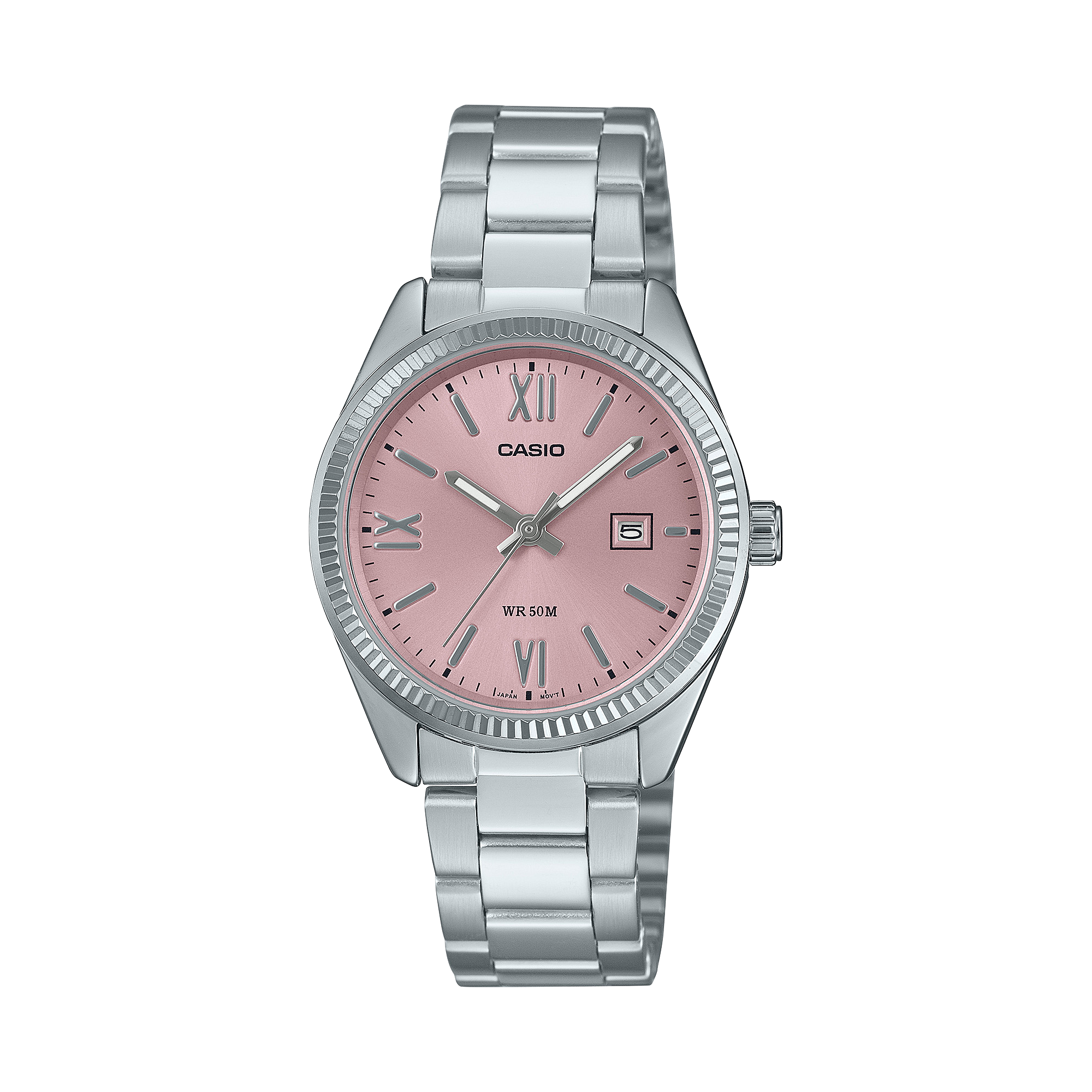 Đồng hồ Casio Nữ LTP-1302DD-4A1VDF Dây Inox Mặt Tròn Sang Nhã - Chính Hãng tại Chợ Thủ Đức