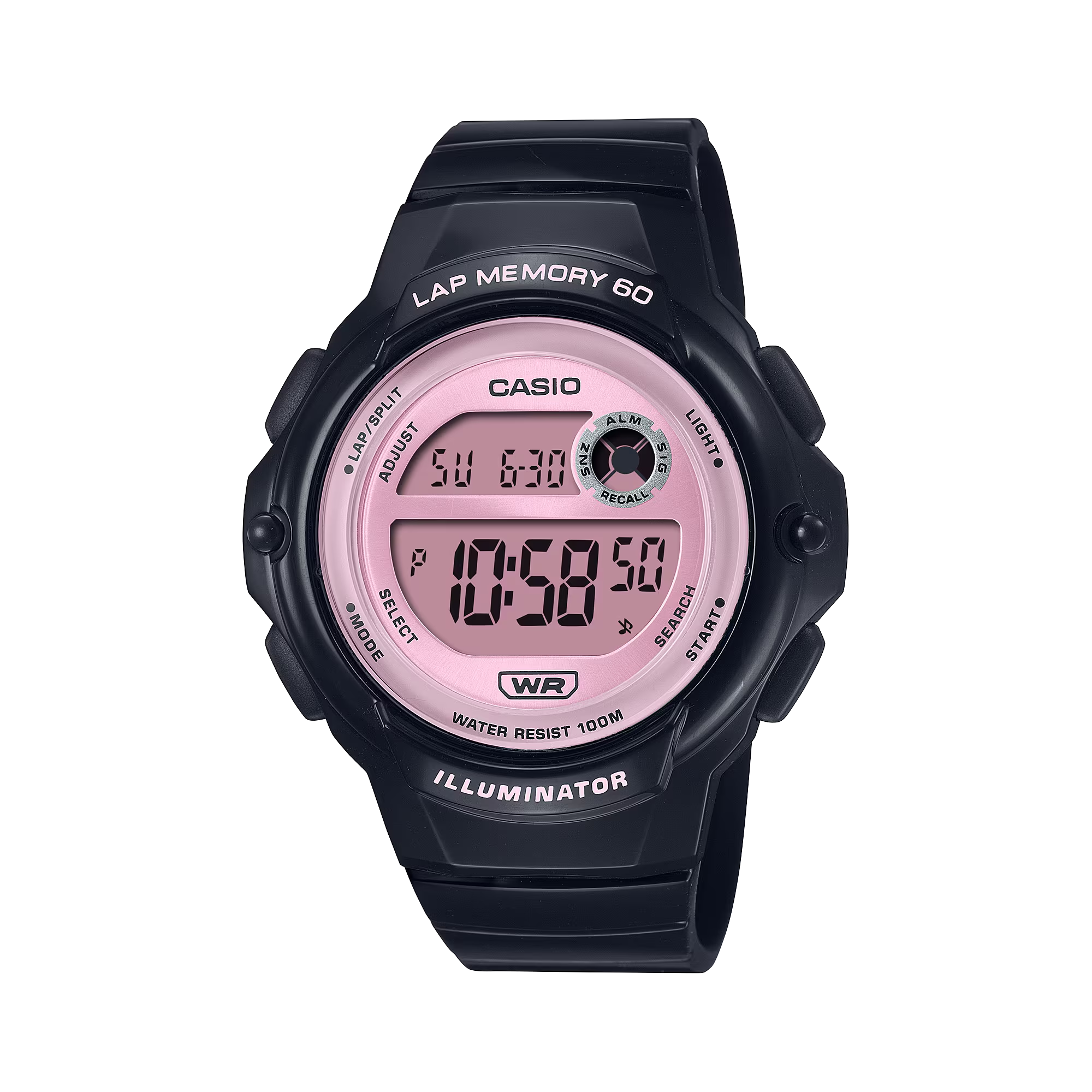 Đồng hồ Casio Nữ LWS-1200H-1A2VDF Kim & Số Kết Hợp Dây Nhựa Nhẹ - Chính Hãng tại Thủ Đức