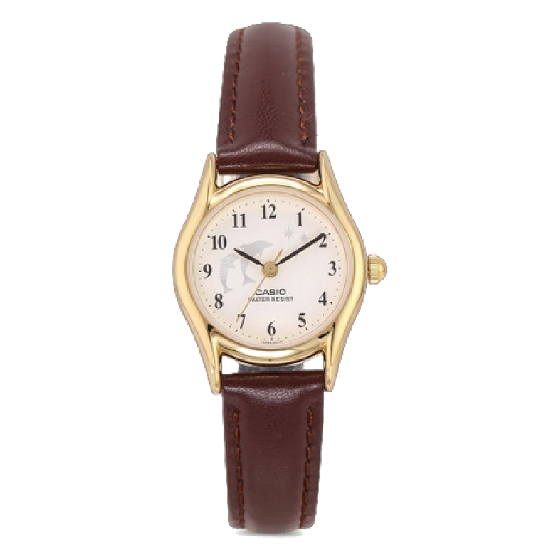 Đồng hồ Casio Nữ LTP-1094Q-7B9RDF Dây Da Mặt Tròn Tối Giản - Chính Hãng tại Thủ Đức