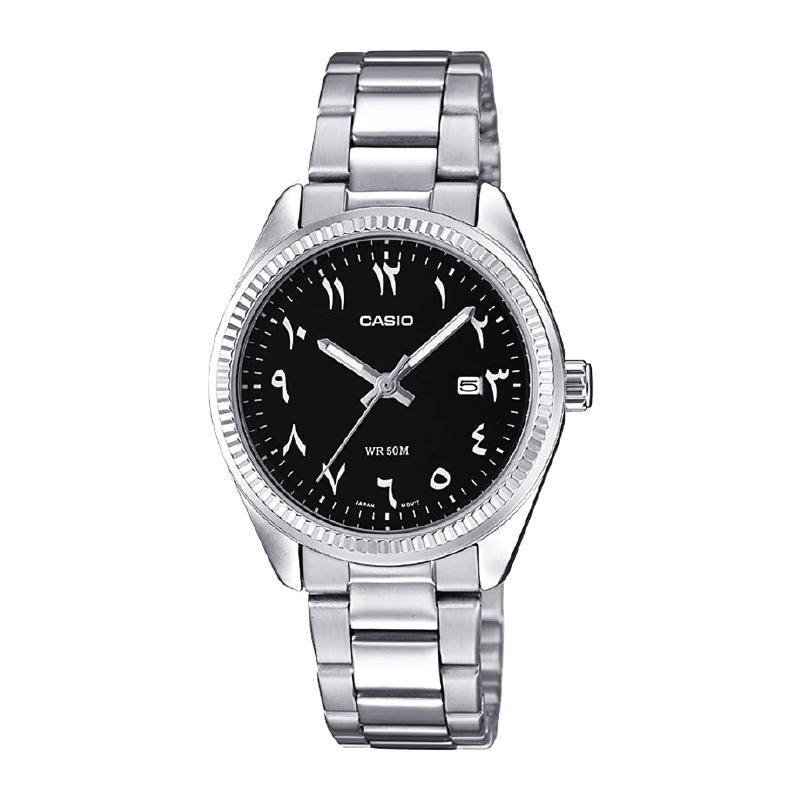 Đồng hồ Casio Nữ LTP-1302D-1B3VDF Dây Inox Mặt Tròn Thanh Lịch - Chính Hãng tại Thủ Đức