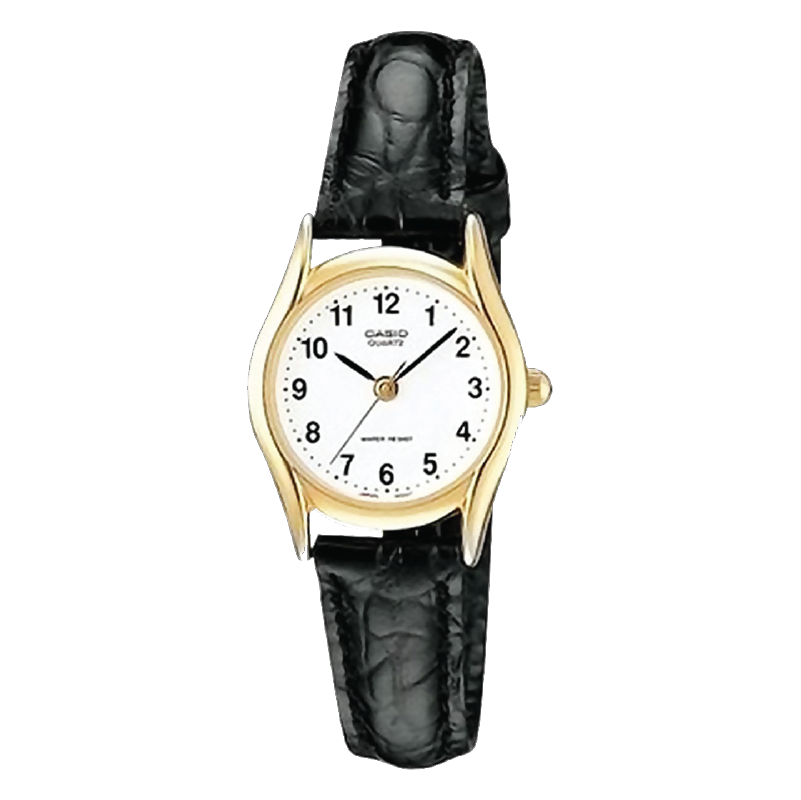 Đồng hồ Casio Nữ LTP-1094Q-7B1RDF Dây Da Mặt Tròn Tối Giản - Chính Hãng phân phối bởi Chí Thủ Đức