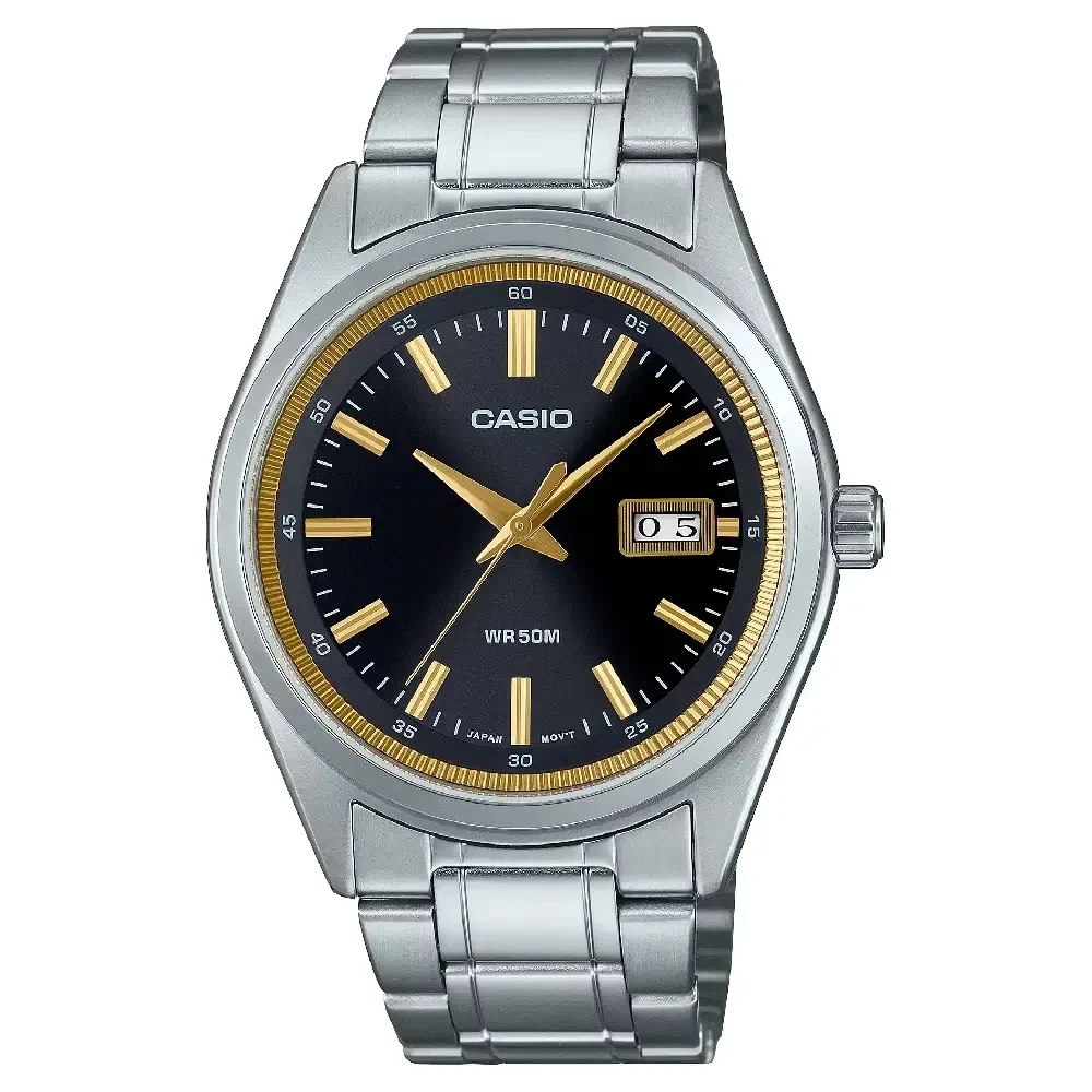 Đồng hồ Casio MTP-B180D-1A2VDF: Thiết kế Tối giản, Thanh lịch, Chống nước 50m, và Bền bỉ với Thép không Gỉ.
