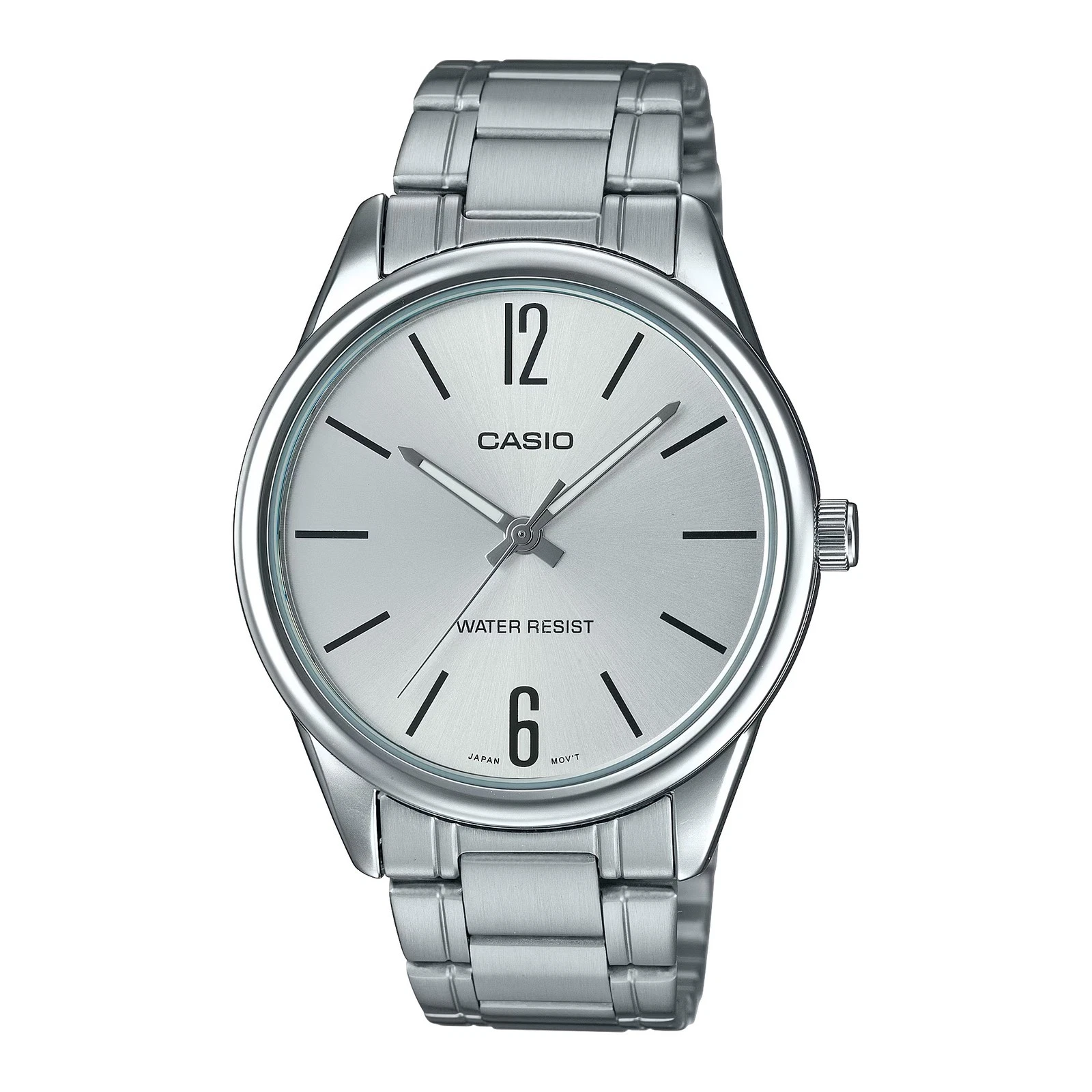 Đồng hồ Casio Nam MTP-V005D-7BUDF Dây Inox Mặt Tròn Lịch Ngày - Chính Hãng tại Chợ Thủ Đức