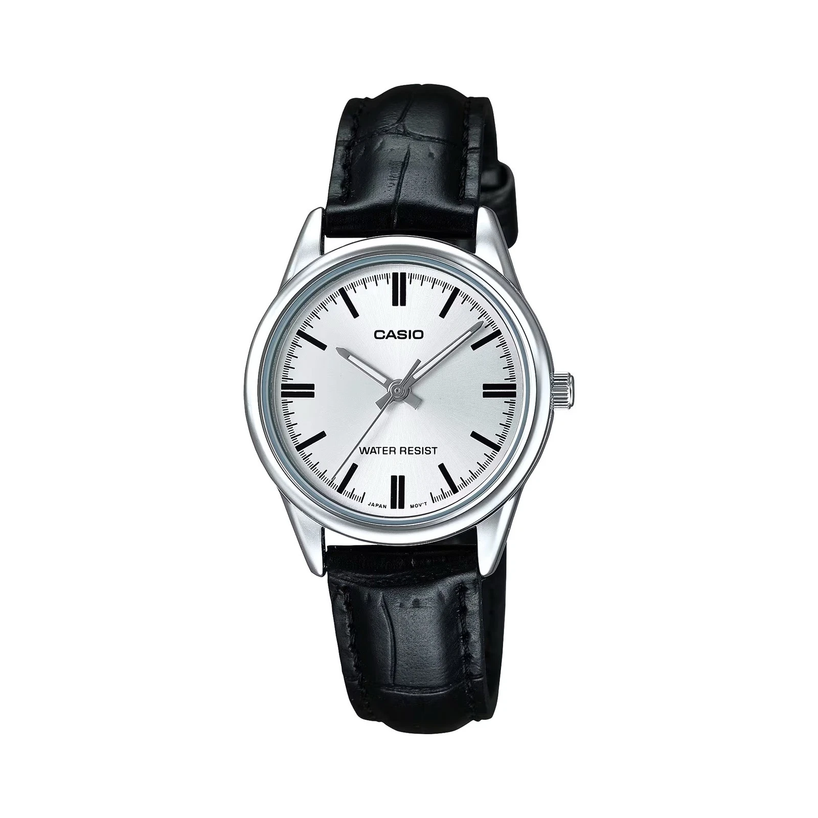 Đồng hồ Casio Nữ Dây Da Nhẹ 24g Mỏng 7.5mm – LTP-V005L-7AUDF Chính Hãng