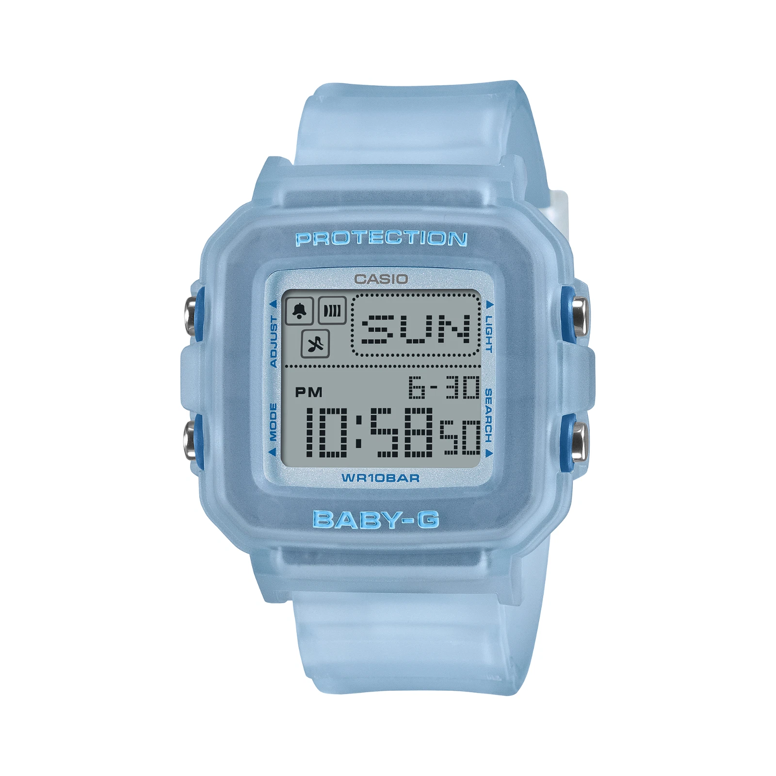 Đồng hồ Casio Baby-G Trong Suốt Retro Y2K, Chống Nước 100m – BGD-10KG-2DR Chính Hãng