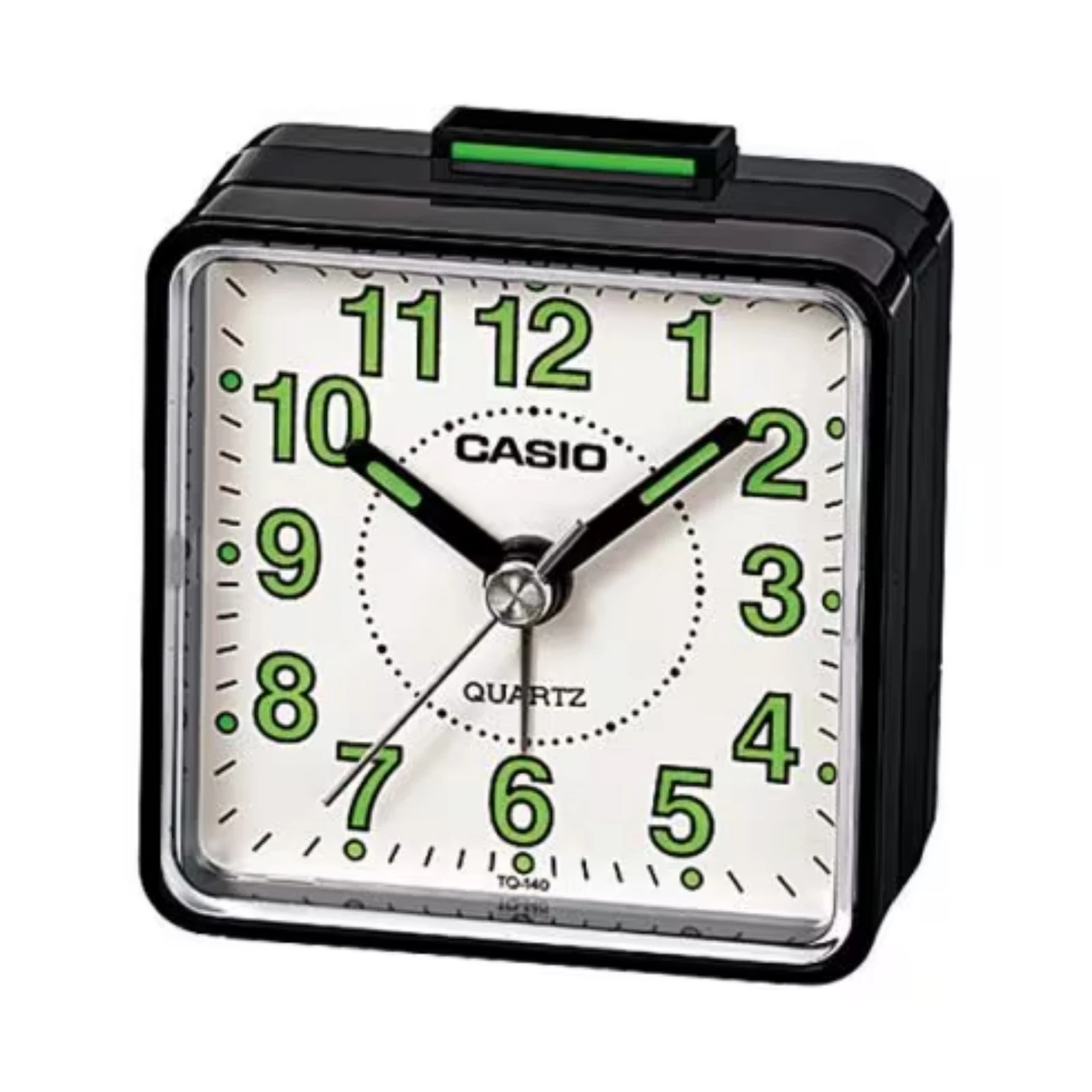 Đồng hồ Báo Thức Để Bàn Casio TQ-140-1BDF Kim Trôi Êm Có Đèn Xem Đêm - Chính Hãng, Bảo Hành tại Thủ Đức