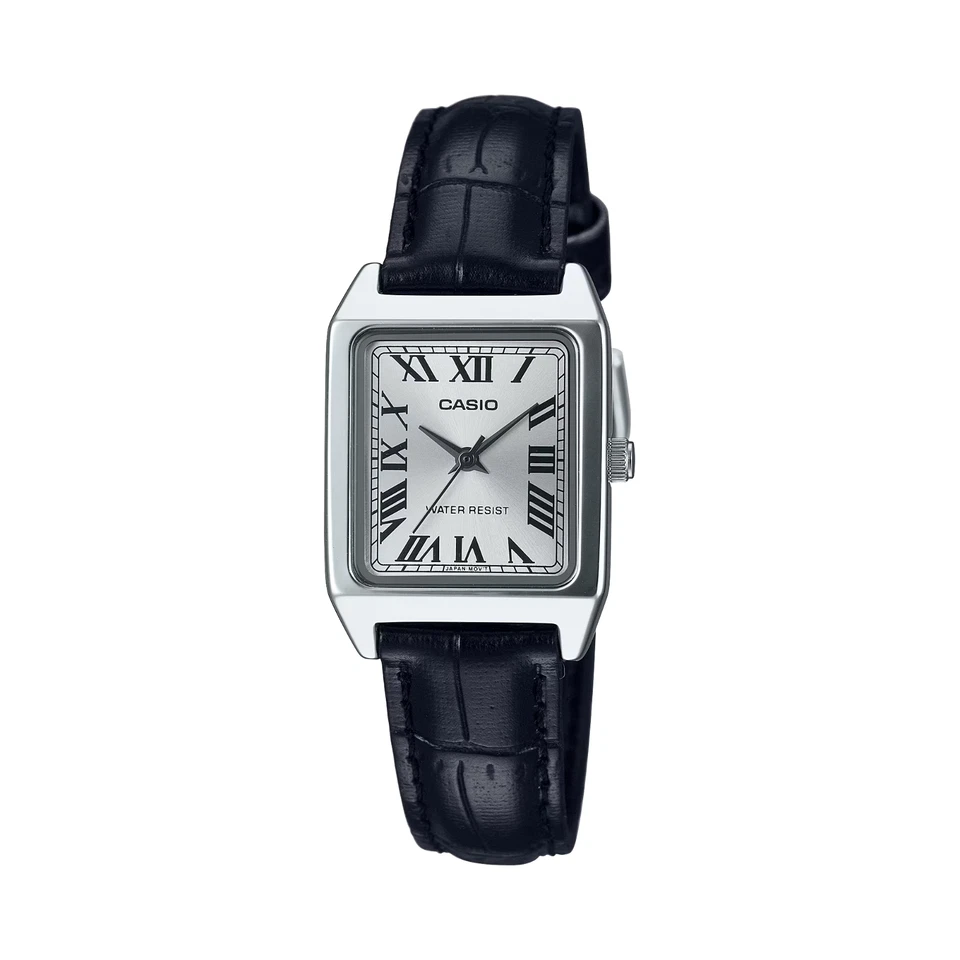 Đồng hồ Casio Nữ Mặt Nhỏ 22mm Dây Da – LTP-V007L-7B1UDF Chính Hãng