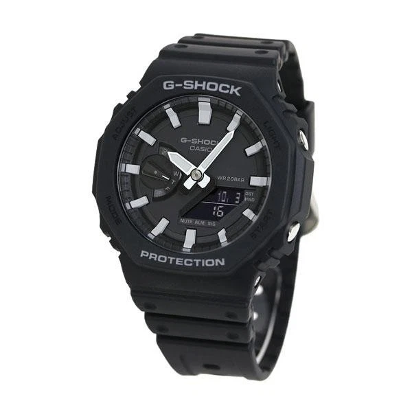 Đồng hồ Casio G-Shock Carbon Mỏng 11.8mm, Chống Nước 200m – GA-2100-1ADR Chính Hãng