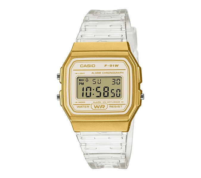 Đồng hồ Casio Nam Nhẹ 21g, Pin Dùng 7 Năm – F-91WS-7A2DF Chính Hãng
