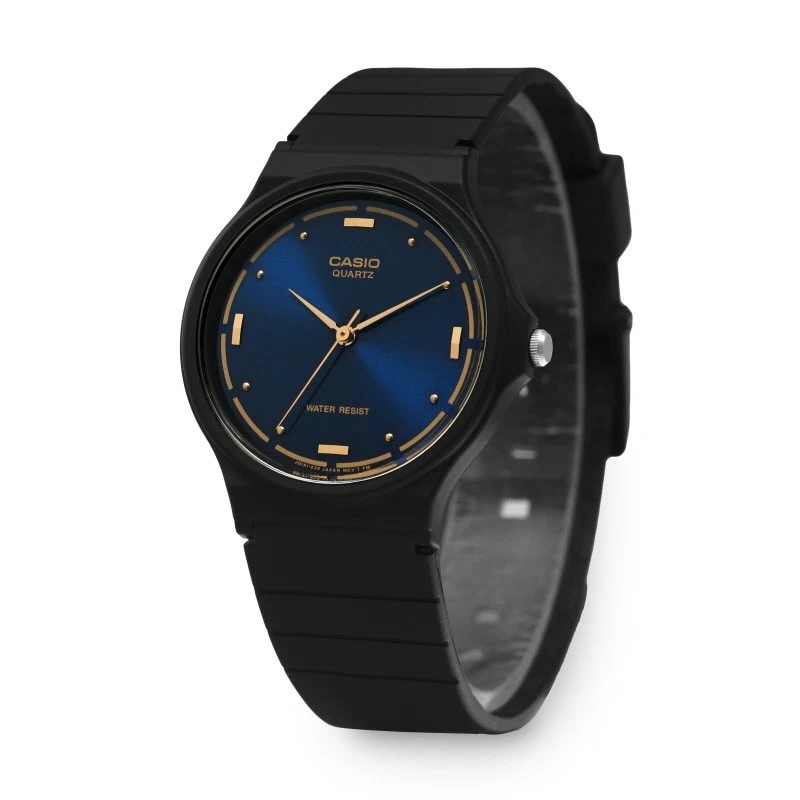 Đồng hồ Casio Nam Mặt Xanh Nhẹ 18g – MQ-76-2ALDF Chính Hãng
