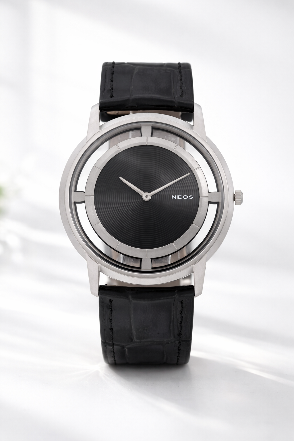 Đồng Hồ Thời Trang Nam Neos N-40736M Sapphire Dây Da