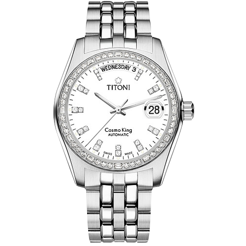 Đồng Hồ Titoni Nam Cosmo King 787 S-307- Lướt