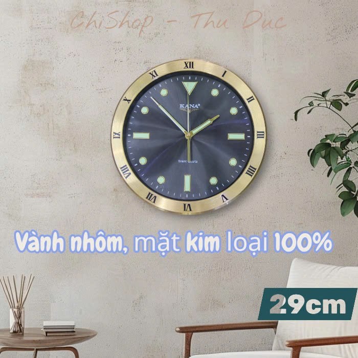 Đồng Hồ Treo Tường KN-s16 R.olex - Thiết Kế Nhỏ Gọn Độc Đáo