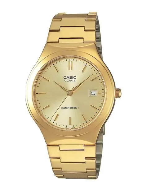 Đồng hồ Casio Nam Vàng Kim Mặt Vàng Dây Kim Loại – MTP-1170N-9ARDF Chính Hãng