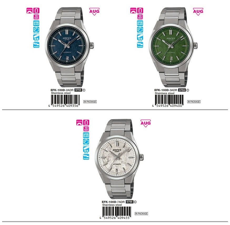 Đồng hồ EDIFICE EFK 100CD Forged Carbon