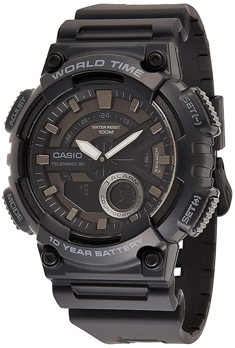 Đồng hồ casio Kim hình nam - Nam AEQ-110W-1BVDF