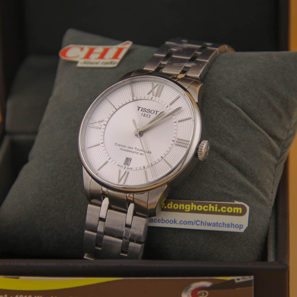 Đồng hồ đeo tay tự động Tissot T099.407.11.038.00 Power 80