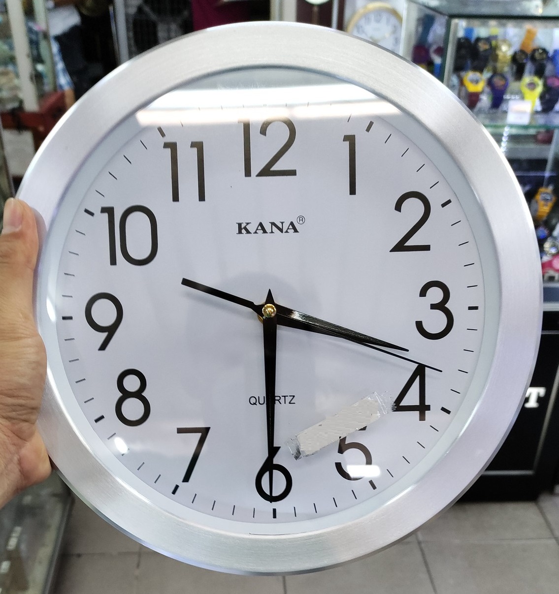 kn-s15 đồng hồ vỏ nhôm trắm