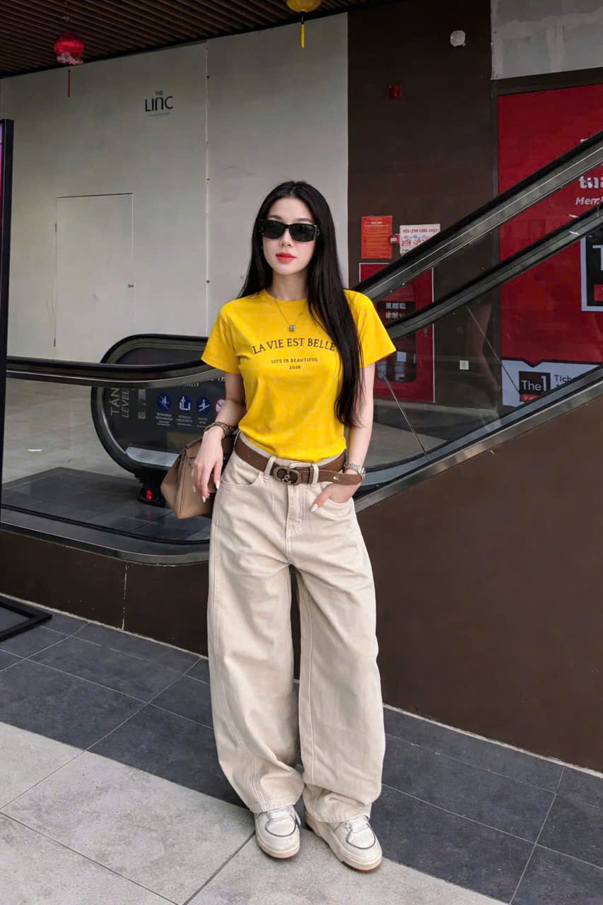 100# ÁO PHÔNG LAVIE 4 MÀU CHO NỮ