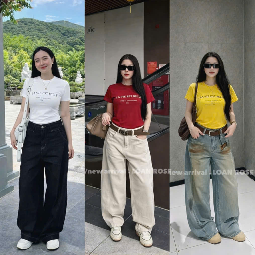 100# ÁO PHÔNG LAVIE 4 MÀU CHO NỮ