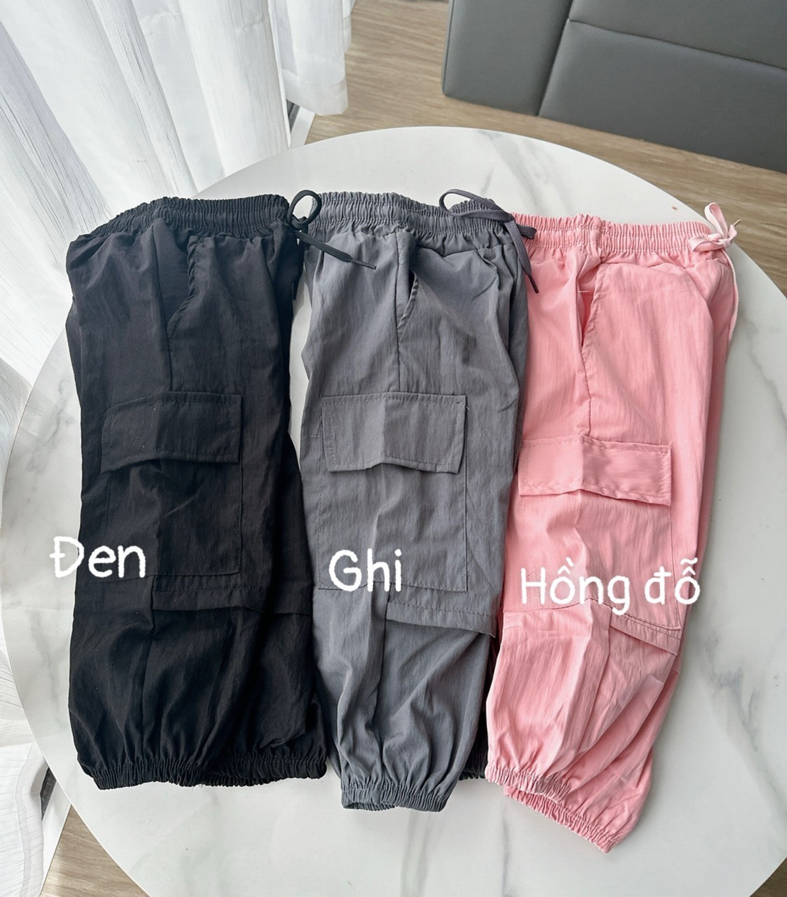 KCG----SET 3 QUẦN GIÓ BÉ GÁI