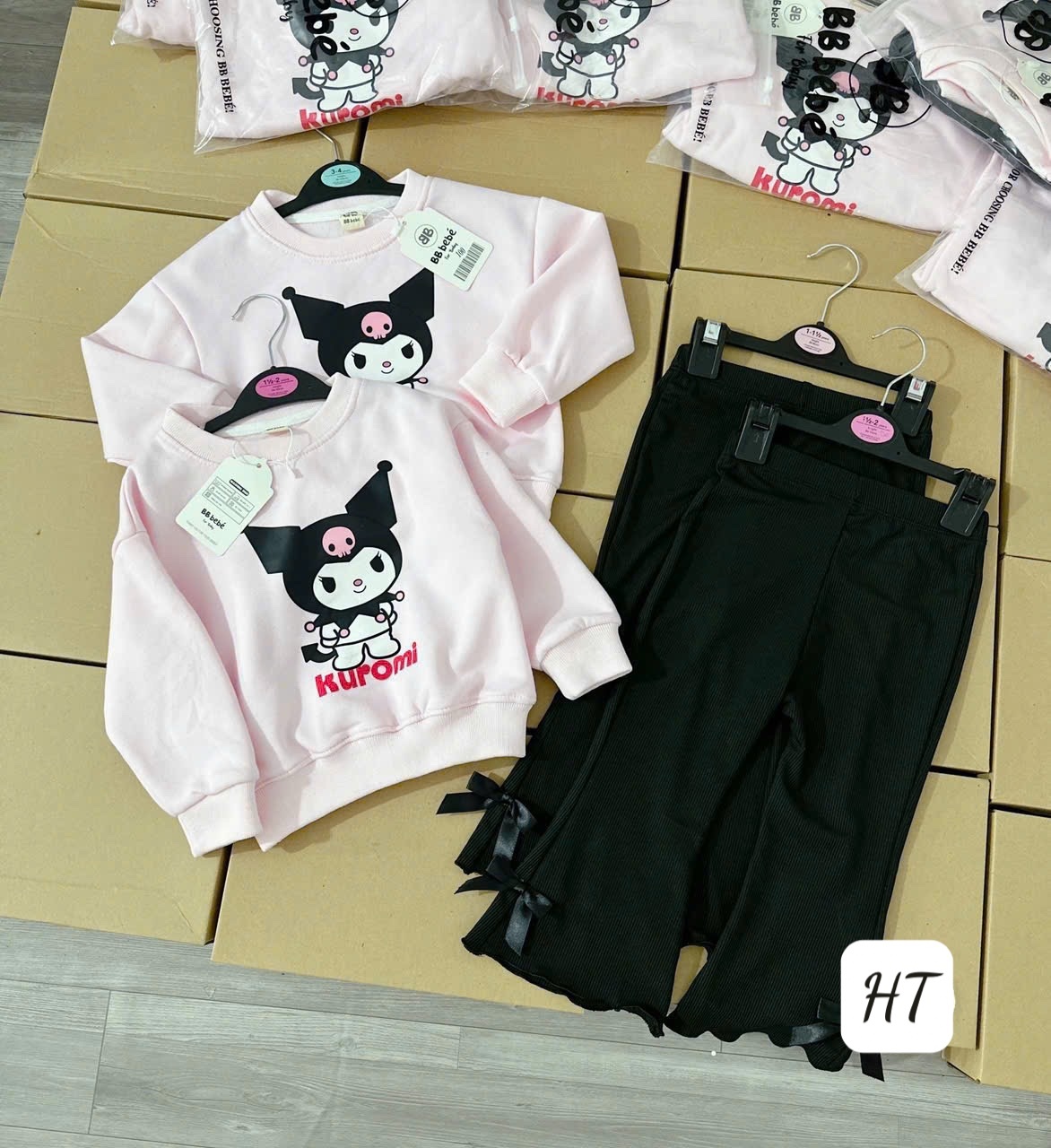 KCG---SET BỘ ÁO KURUMI QUẦN LOE TĂM