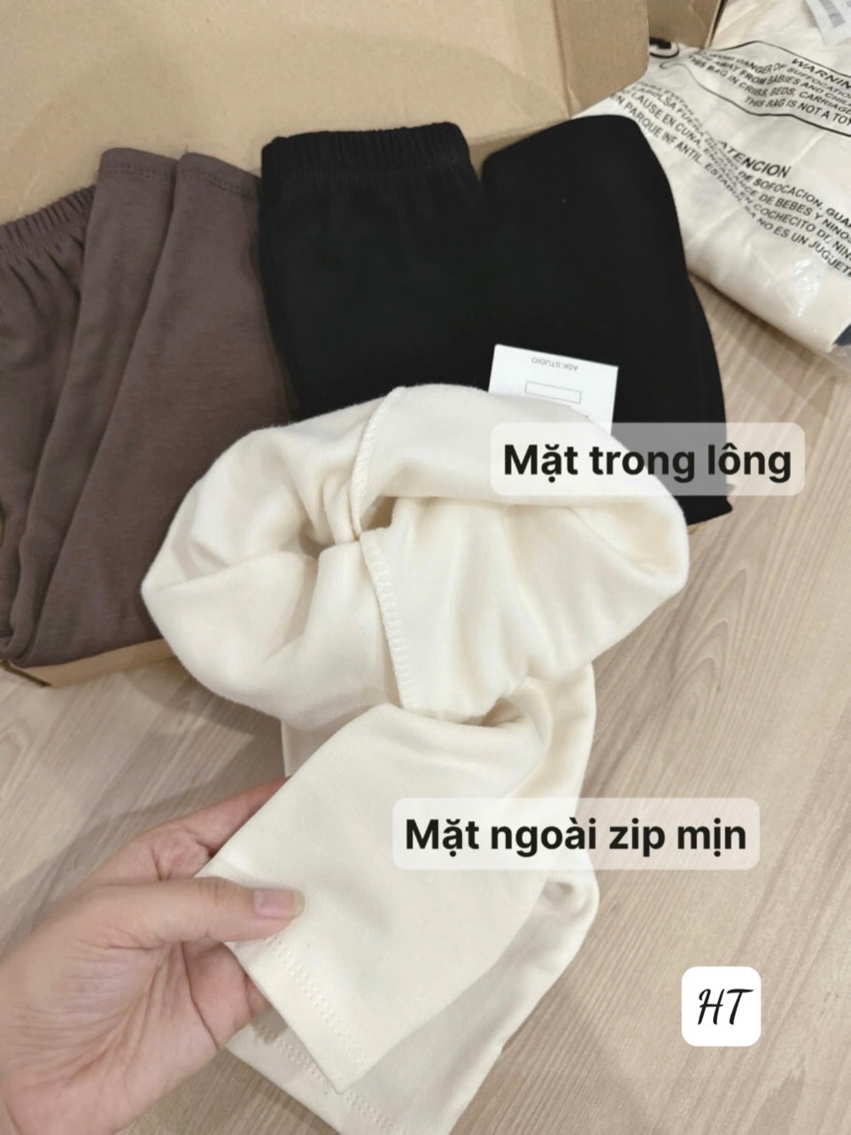 XẢ KHO----Set 3 quần zip lót lông bé gái