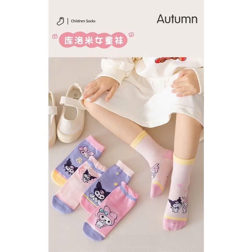 Set 10 đôi tất kurumi bé gái