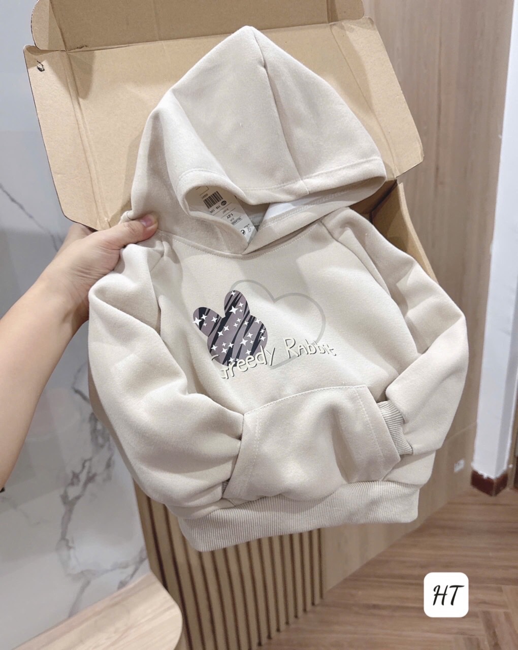 Áo hoodie nỉ mickey