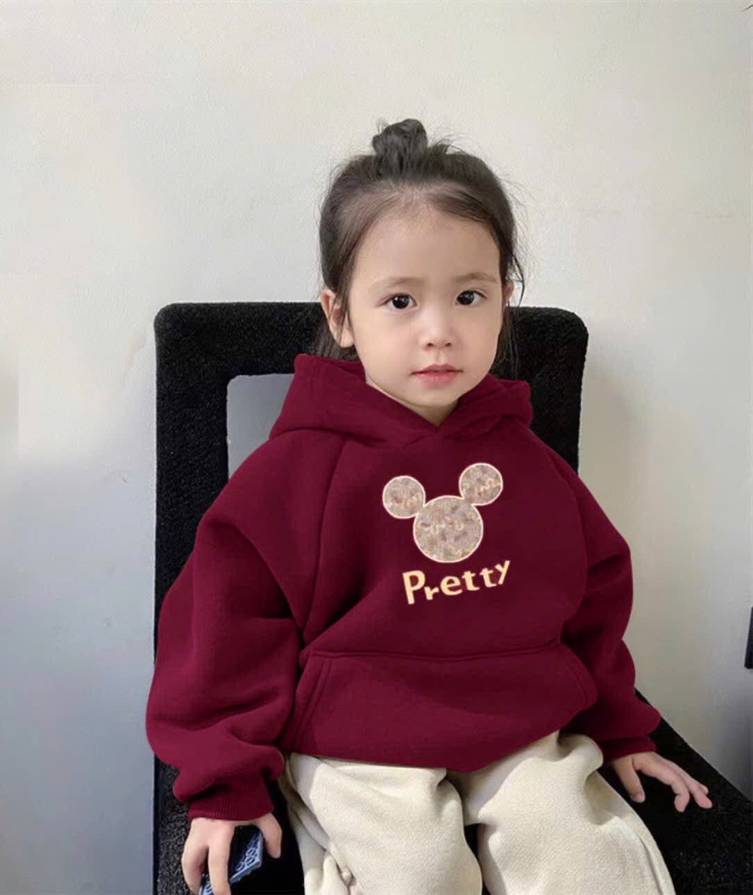 Áo hoodie nỉ mickey