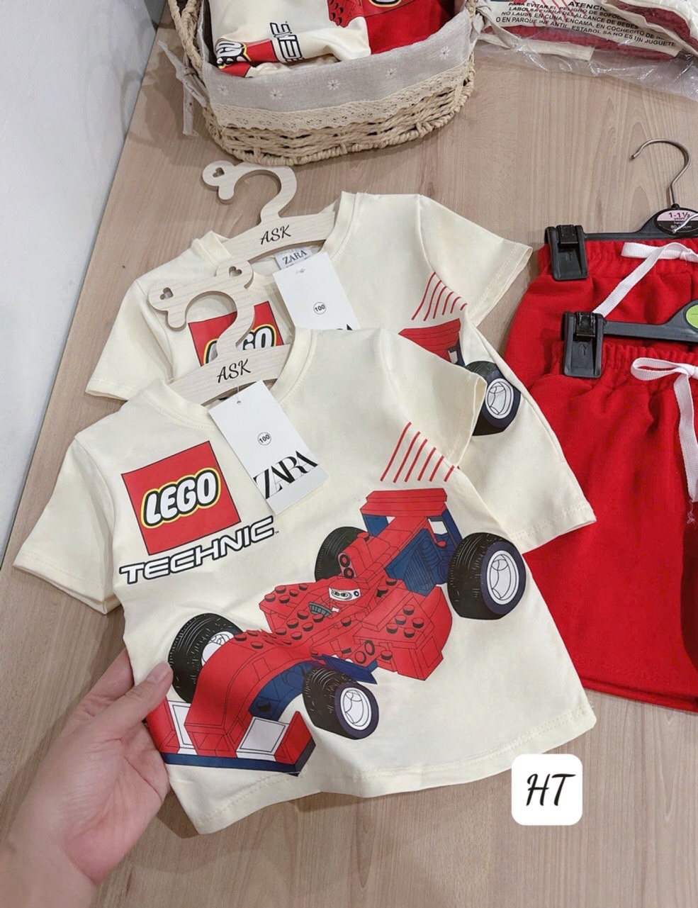 Set bộ ô tô lego bé trai