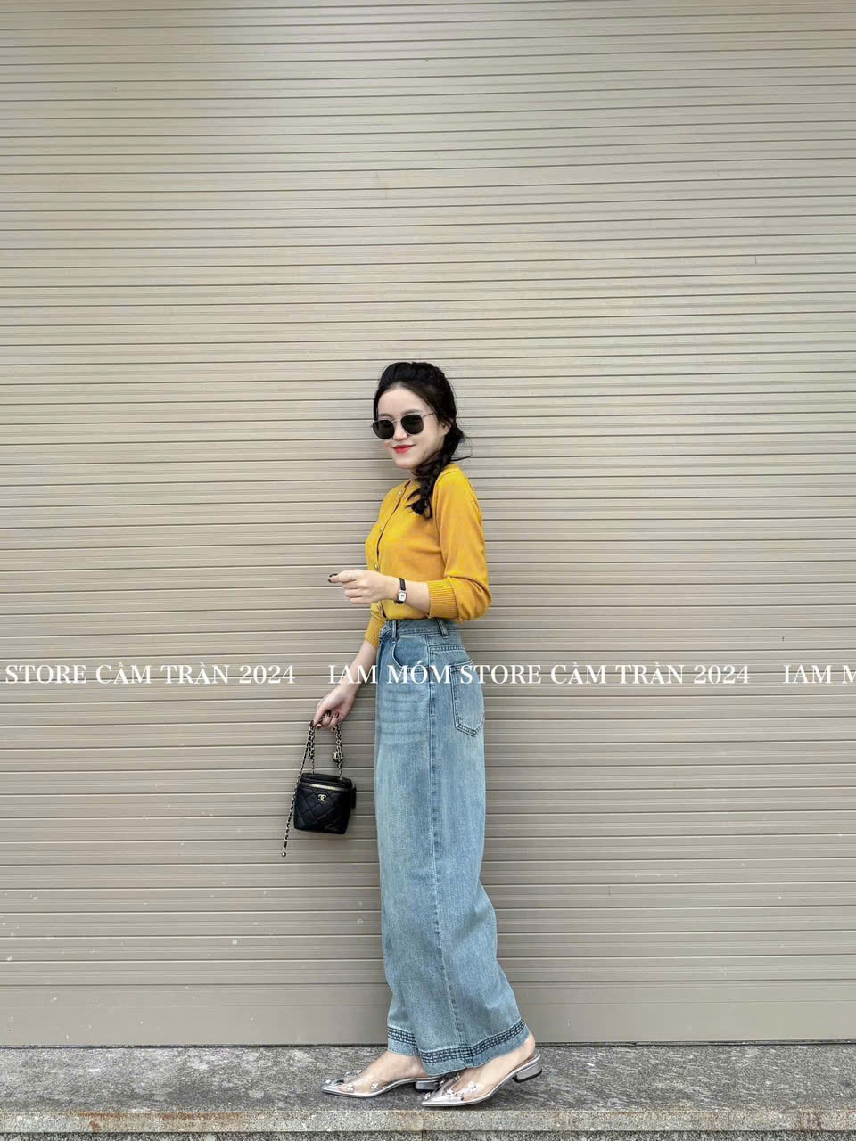 Q93# QUẦN JEAN XANH GẤU HOTTREND