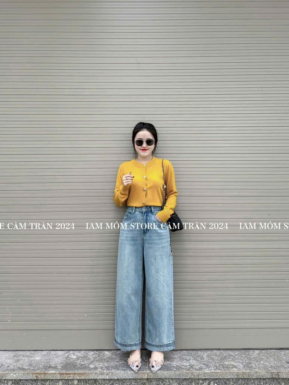 Q93# QUẦN JEAN XANH GẤU HOTTREND