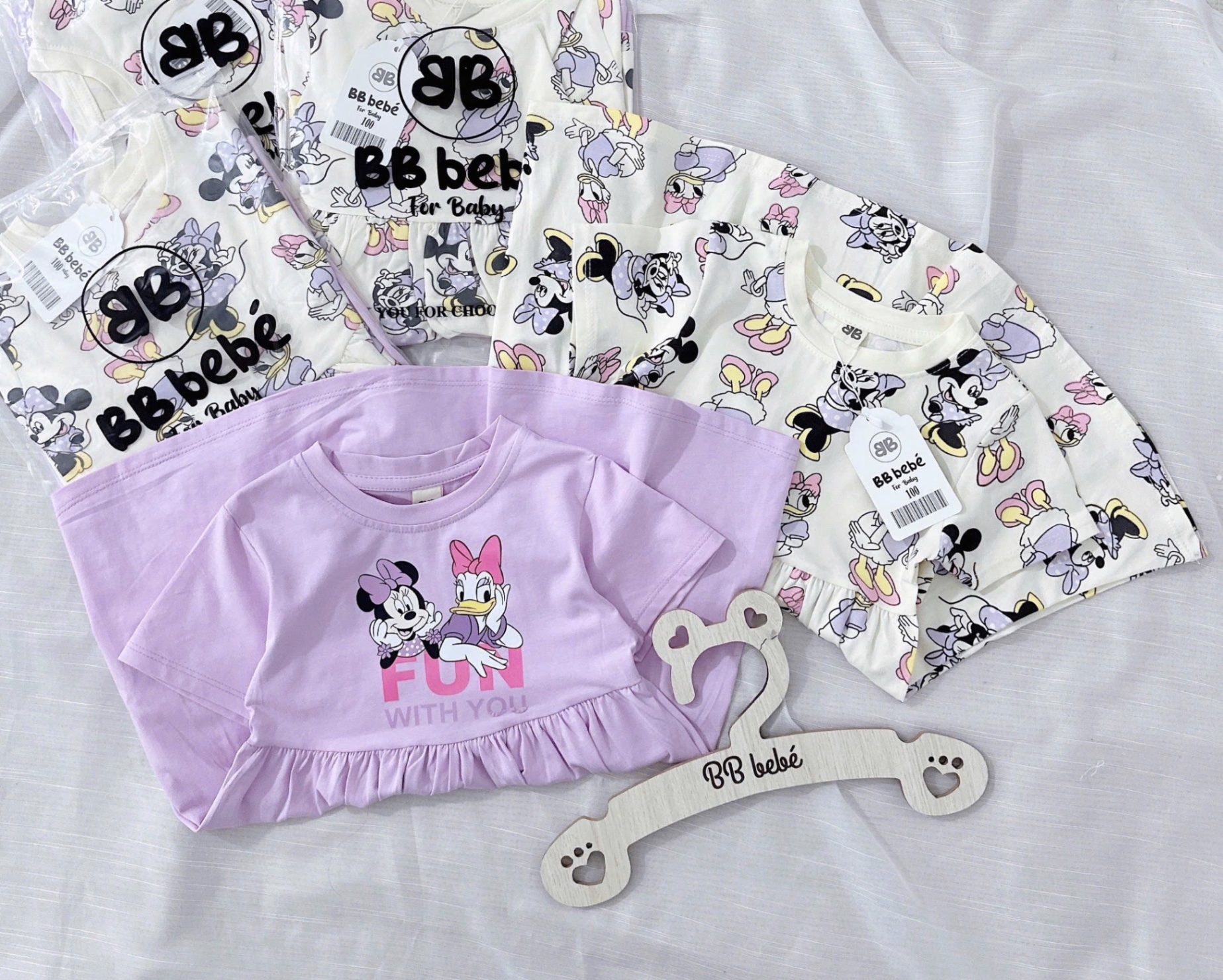 VB02 Set 2 váy tím bé gái [X]