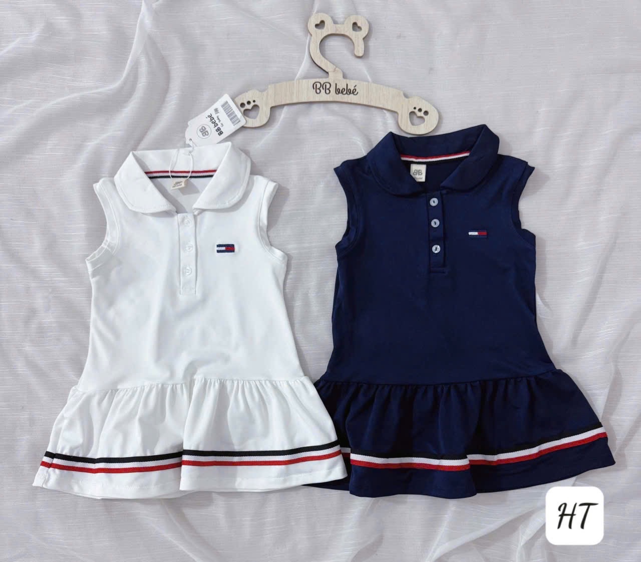 SV203 set 2 váy polo Tommy cho BG