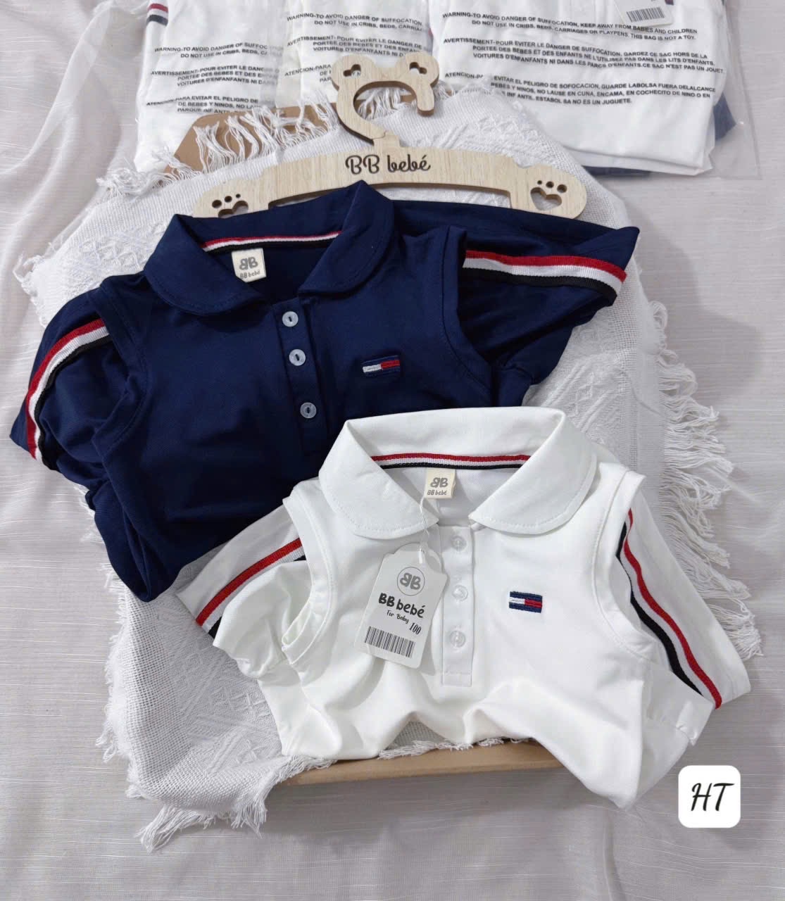 SV203 set 2 váy polo Tommy cho BG