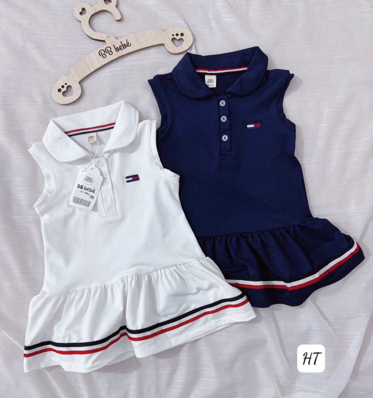 SV203 set 2 váy polo Tommy cho BG