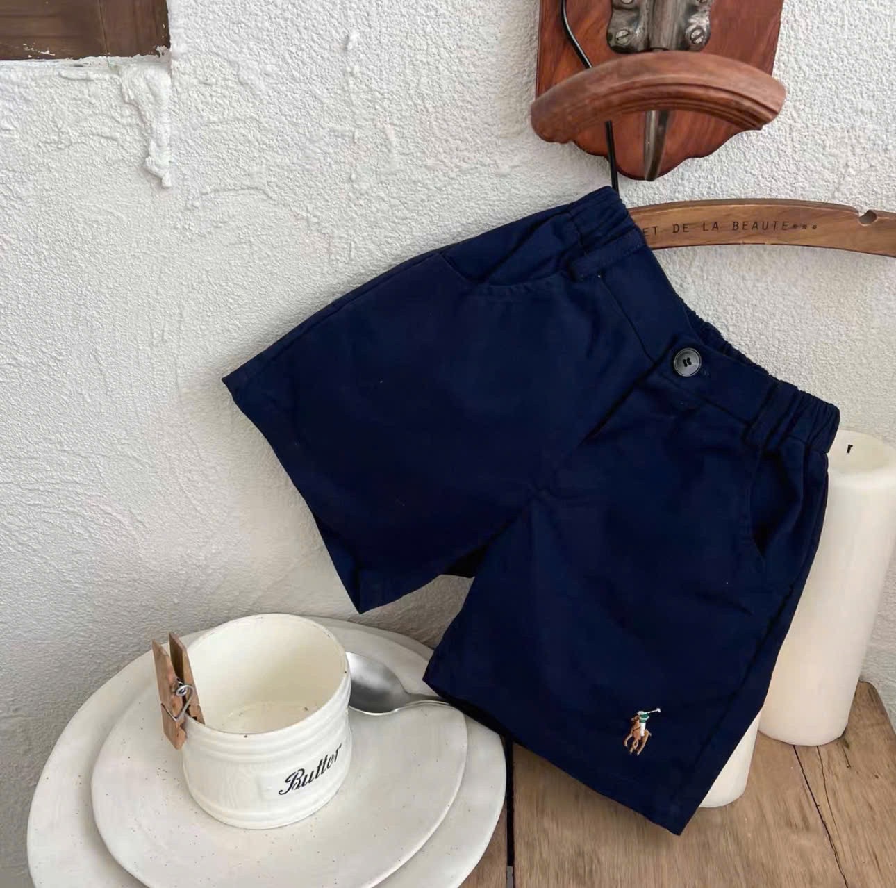 SQ068 set 3 quần kaki thêu gấu
