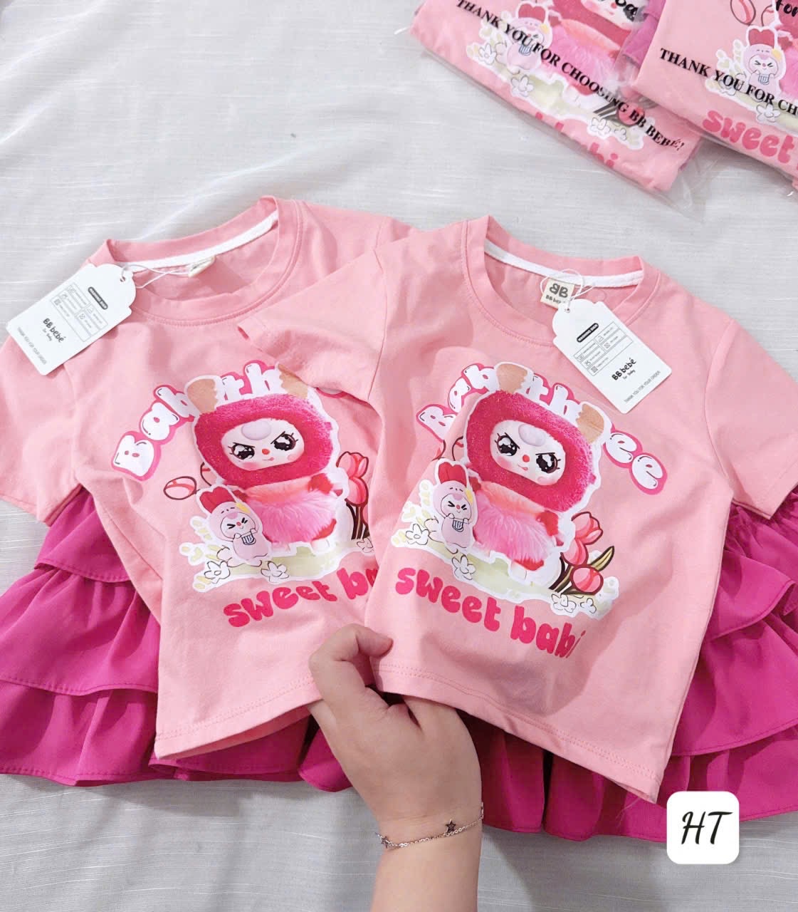 V932 váy bb3 màu Hồng