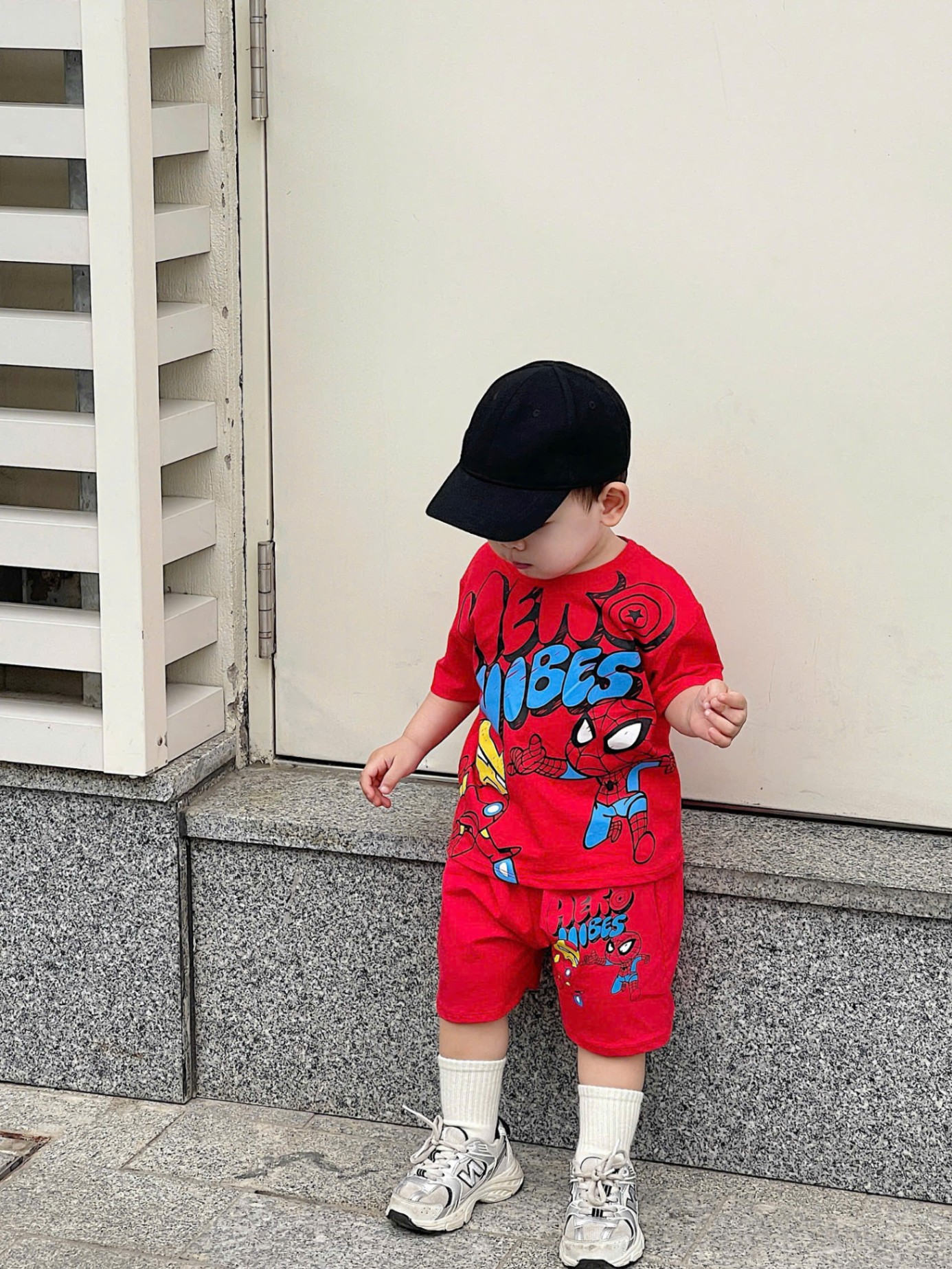 B25# bộ siêu nhân nhện bé trai mới nhất