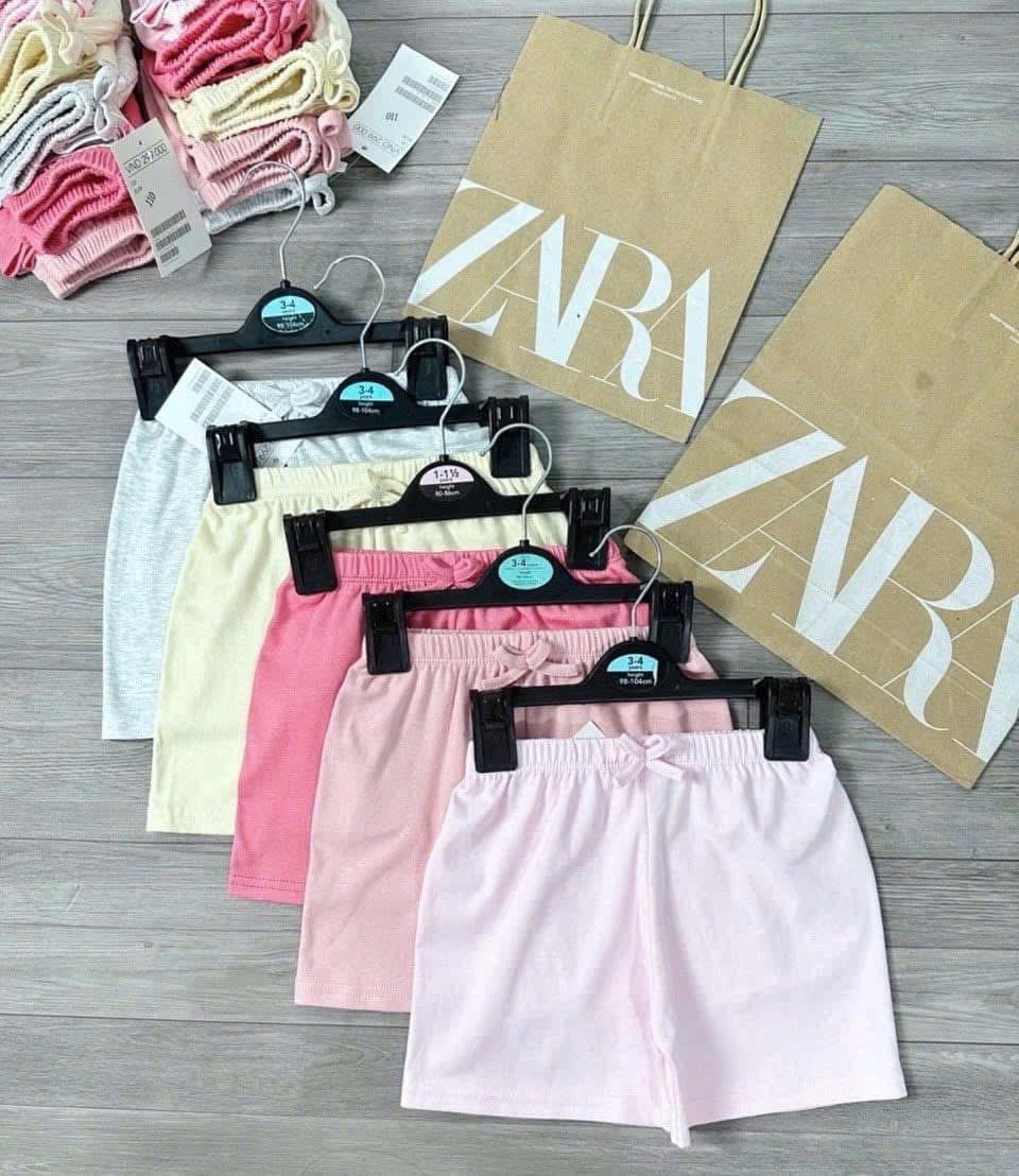 SQ92 set 5 quần zip bé gái